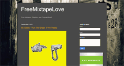 Desktop Screenshot of freemixtapelove.com